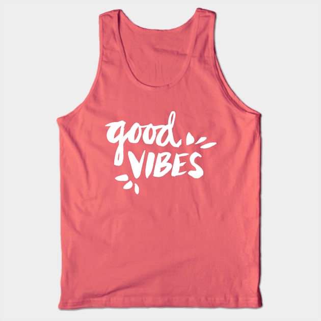 Good Vibes Tank Top by CatCoq